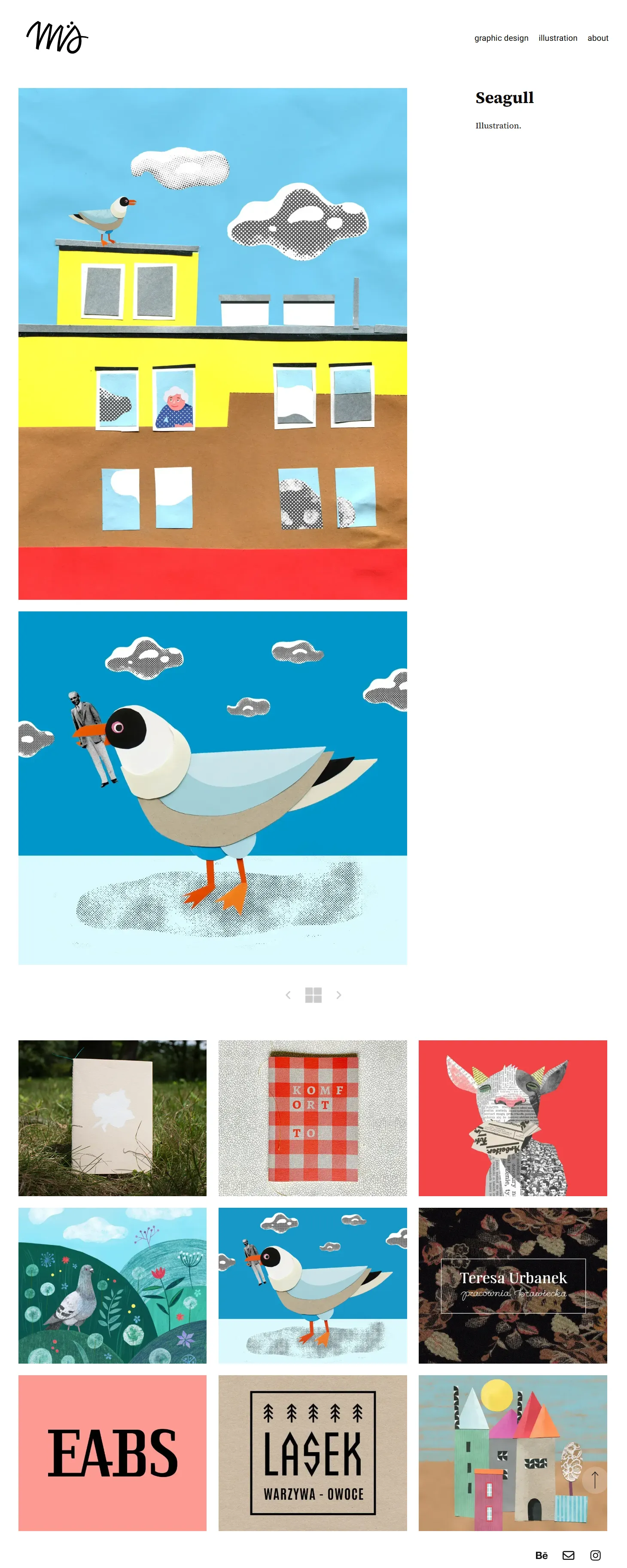 Illustration from the Marta Sieczkowska Portfolio project
